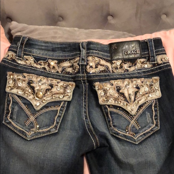 Rhinestone jeans. - Picture 4 of 4